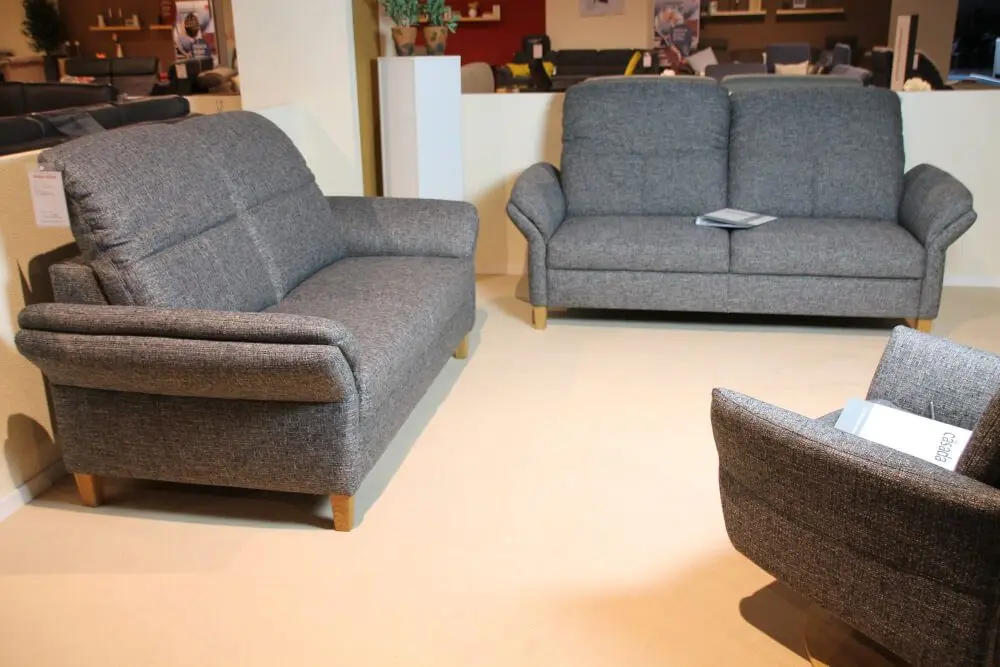 Sessel und Sofa kombinieren Grau